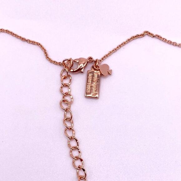 Kate Spade Rose Gold Monogram Initial M and Phrase One in a Million on Reverse - Picture 5 of 5